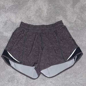 Lululemon Hotty Hot Gray Shorts